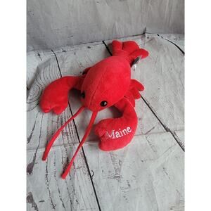 Mary Meyer Plush Lobster Red Stuffed Animal 7in Maine State